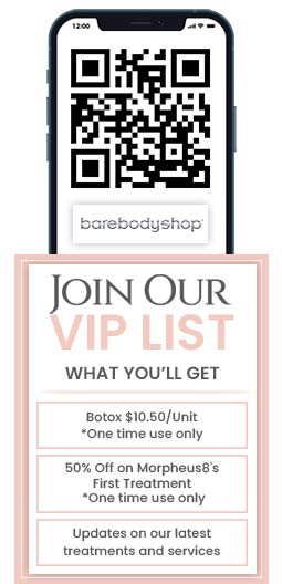 Join the VIP List of Bare Body Shop in Omaha, NE